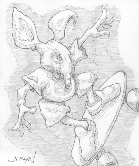 "Rikkie Raatt; - Pencil Drawing - Copyright 2019, Jephyr (Jeff Curtis), All Rights Reserved